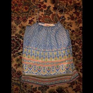 Cute Floral Aztec Tank